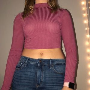 Cropped Turtleneck